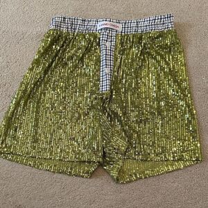 New Handover sequin shorts XS